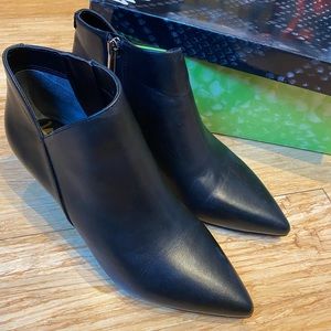 Sam Edelman Black Leather Booties